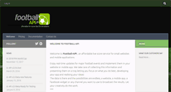 Desktop Screenshot of football-api.com